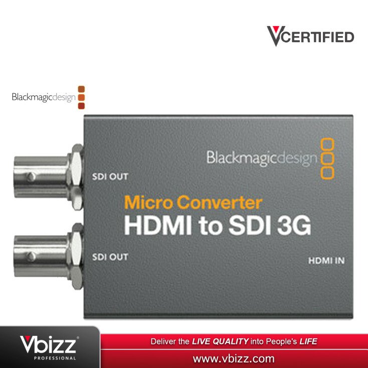 未開封 Blackmagicdesign HDMI to SDI 3G wPSU Micro Converter HDMI to SDI 3G wPSU | ストア Blackmagic Design
