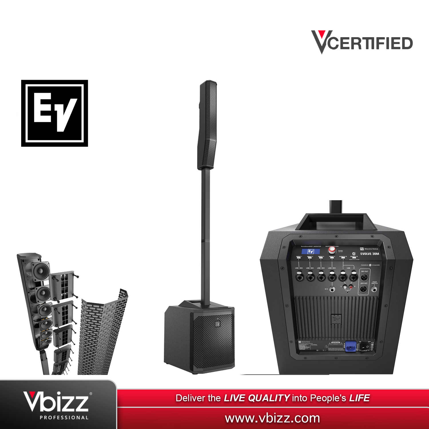 Electro-Voice EVOLVE 30M 【限定SALE】 Buy ELECTRO-VOICE EVOLVE 30M portable pa systems Online in India