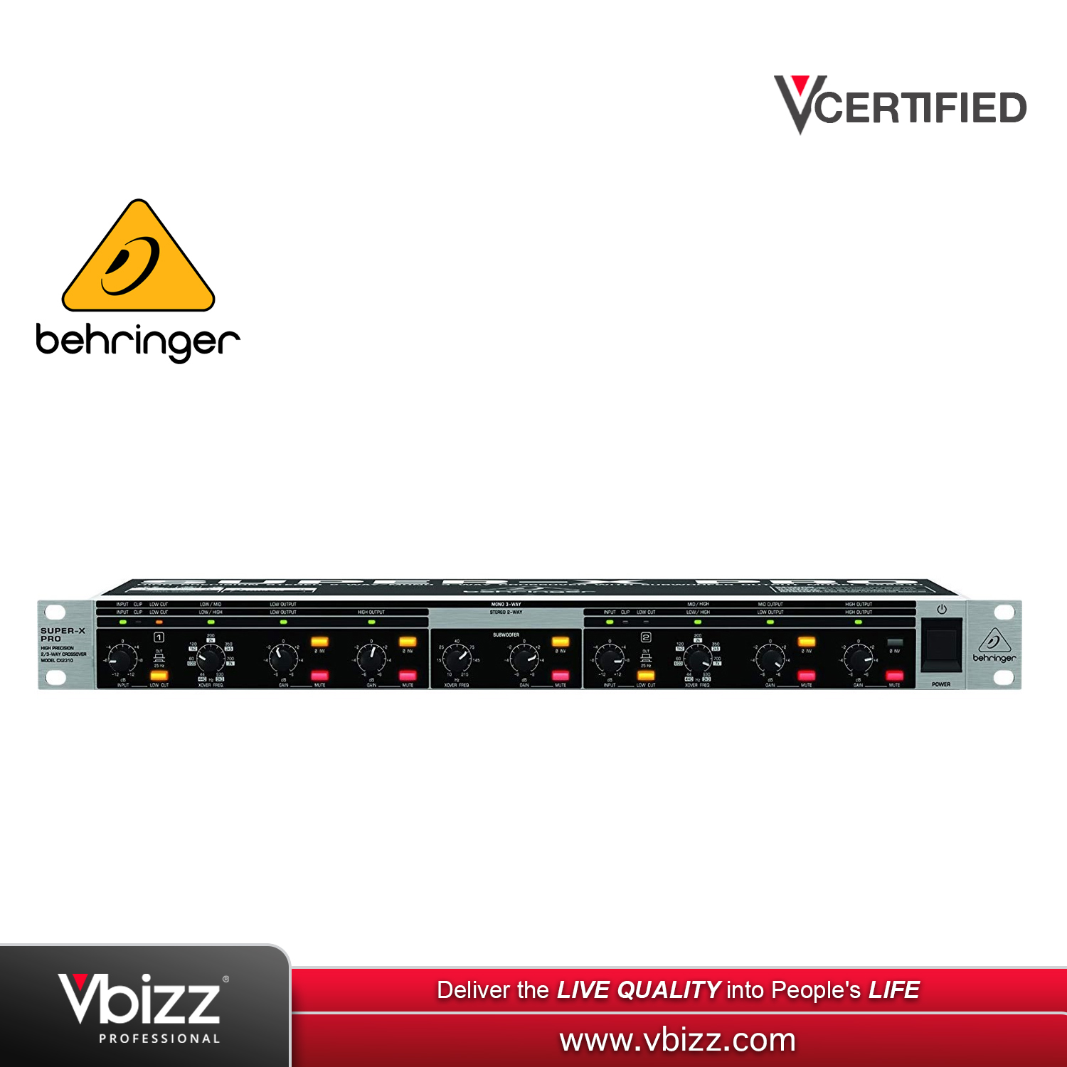 CX2310 Behringer V2 Pro BEHRINGER ベリンガー | クロスオーバー
