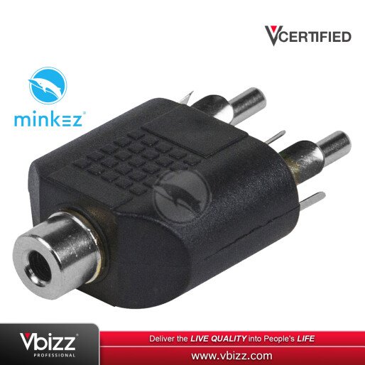 minkez-3trsf2rcam-35mm-trs-female-to-2xrca-male-adapter-converter