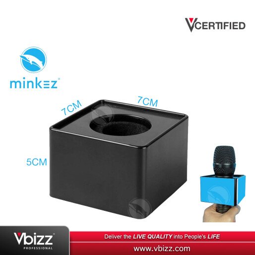 minkez-mic-flag-square-box-microphone-mic-flag-station-for-interview-black