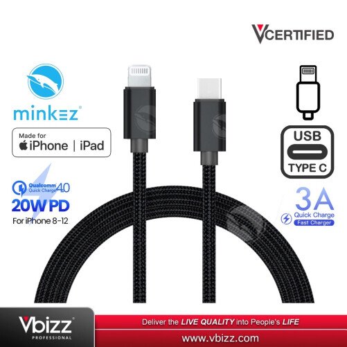 minkez-cl-100w-pd-1m-type-c-to-lightning-20w-pd-cable-type-c-to-lightning-8-pin-pd-cable