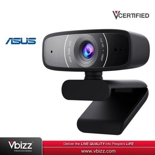 ASUS WEBCAM C3 1080p Full HD Webcam with Beamforming Microphone