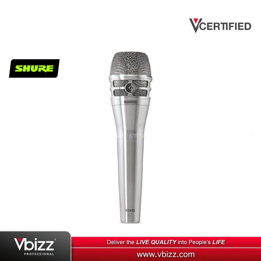 mike Shure KSM8 / N Dualdyne Cardioid Handheld Dynamic Microphone