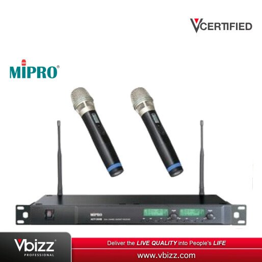 MIPRO ACT323/ACT32H True Diversity Wireless Microphone System | Vbizz