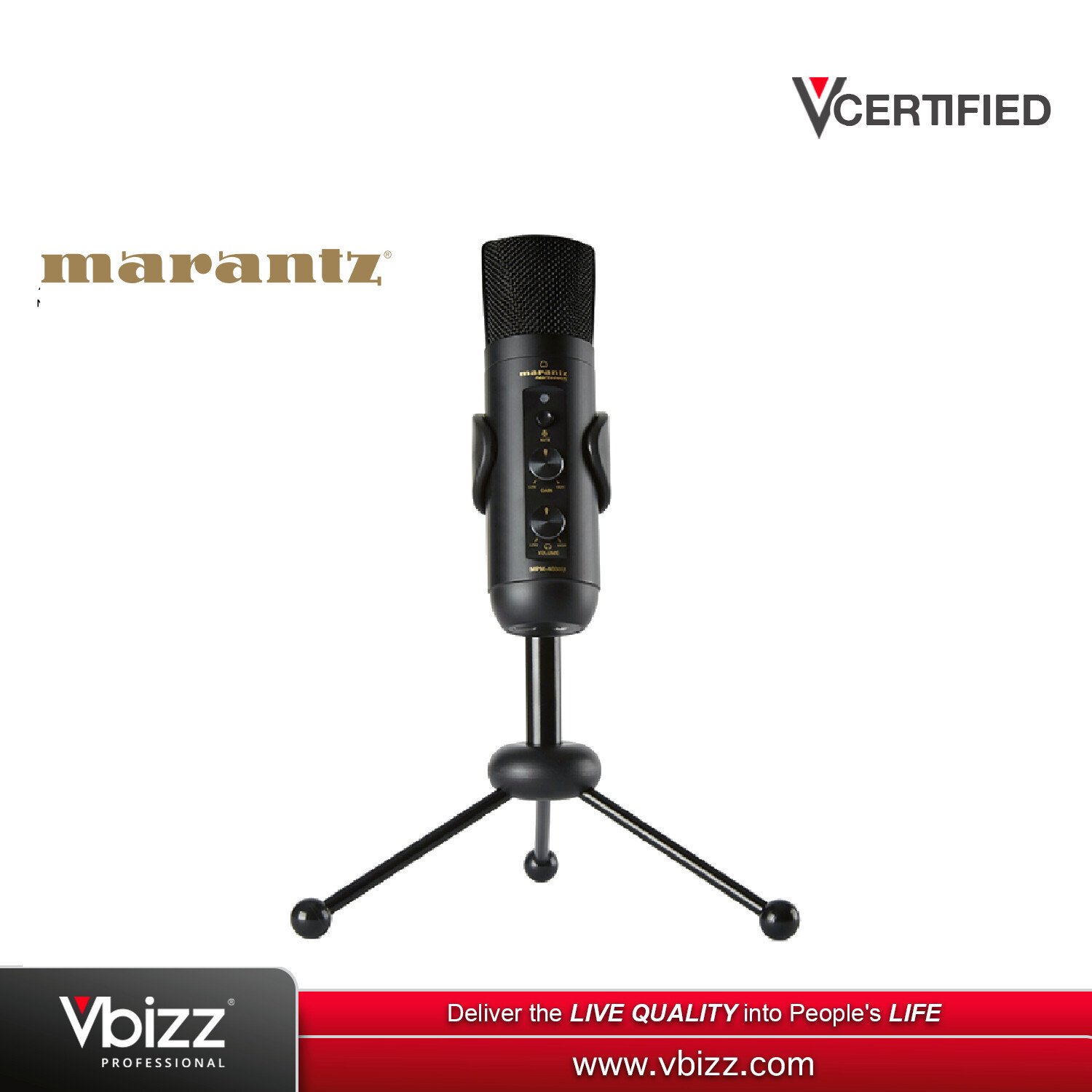 MARANTZ MPM-4000U Podcast Mic | Vbizz