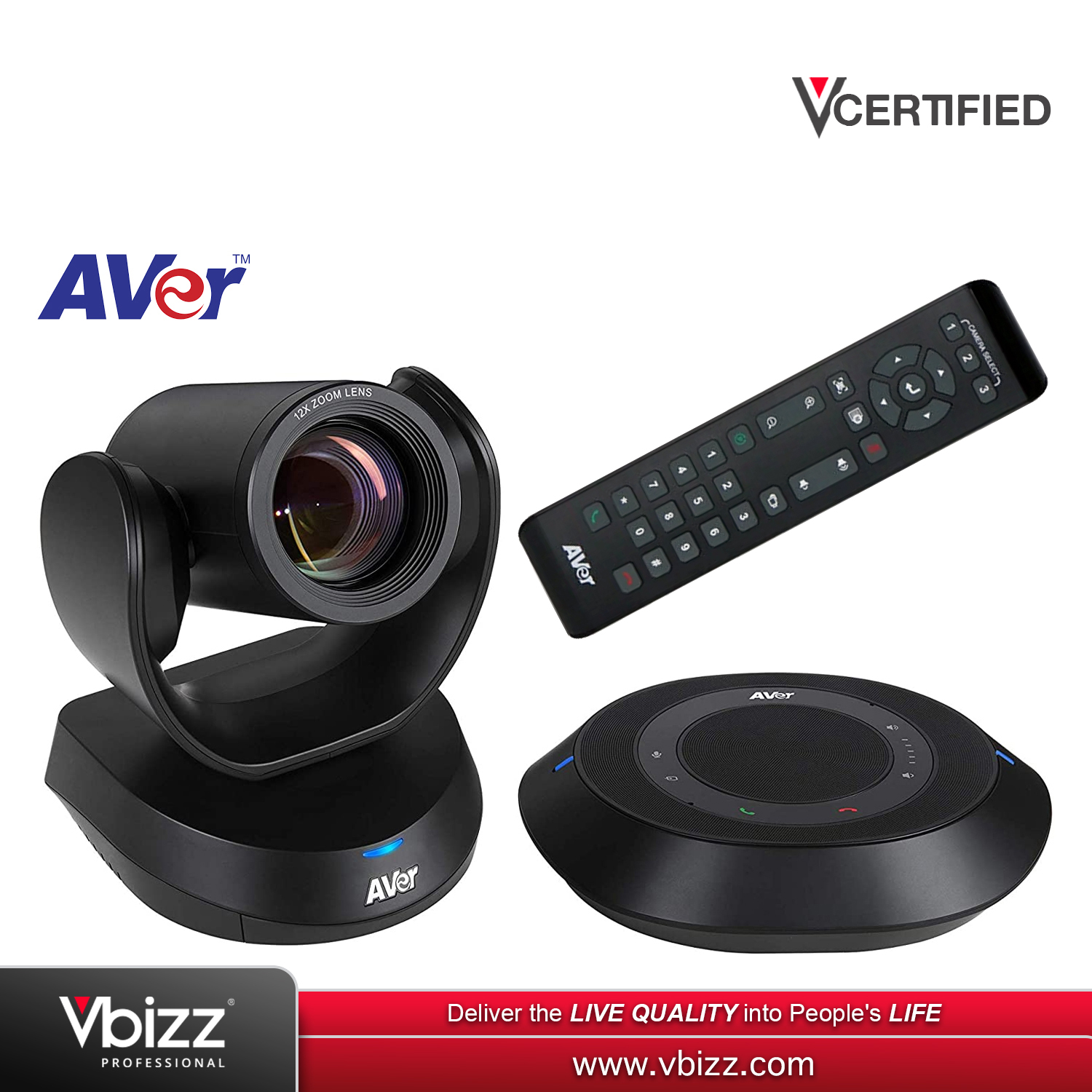 AVer VC520 PRO2 Professional Video Conferencing System for Mid