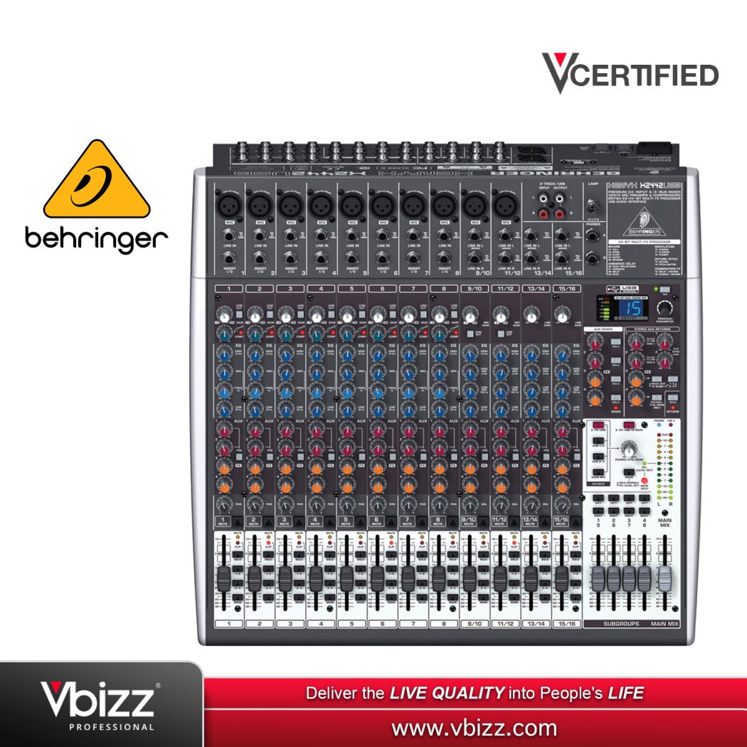 Xenyx Q802usb Mixer Sennheiser Mixer Behringer XENYX X2442USB