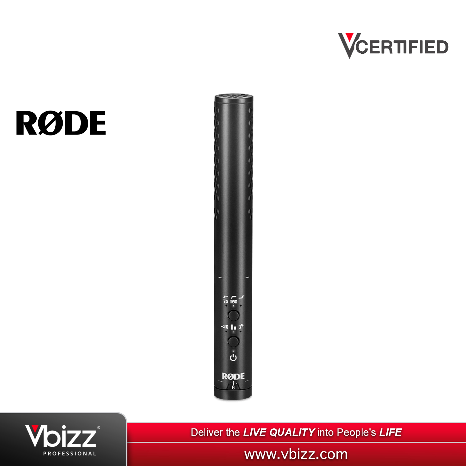Rode VideoMic NTG On-Camera Shotgun Microphone |