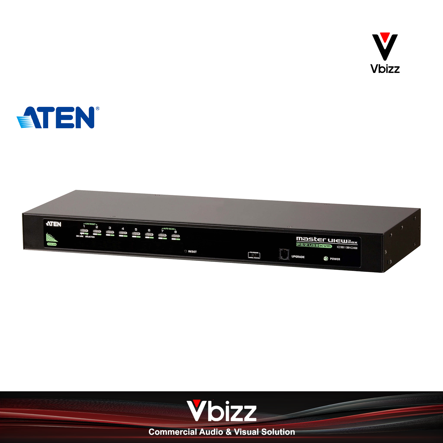 ATEN CS1308 8-Port KVM Switch | Efficient Multi-Computer 