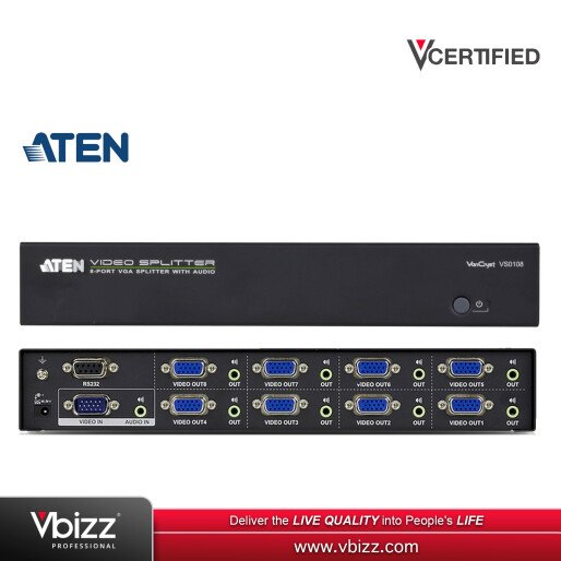 aten-vs0108-8-port-vga-audio-splitter