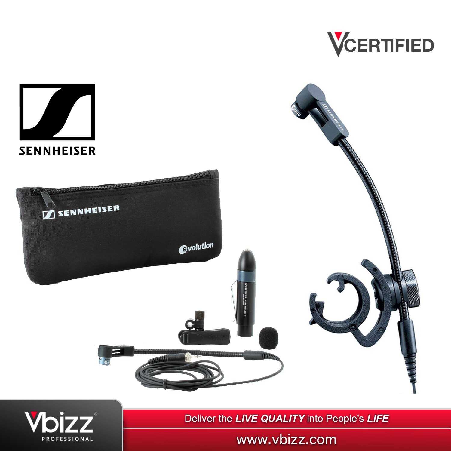 Sennheiser E 908 D Instrument Microphone | Vbizz