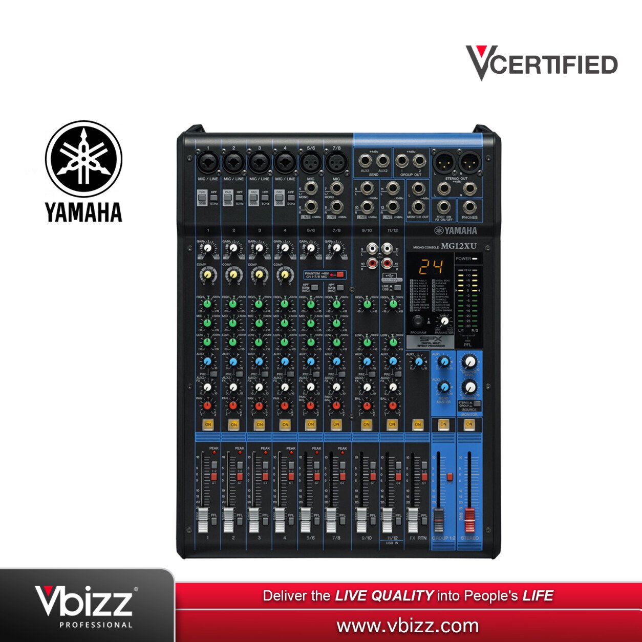 Yamaha MG12XU Mixer | Vbizz