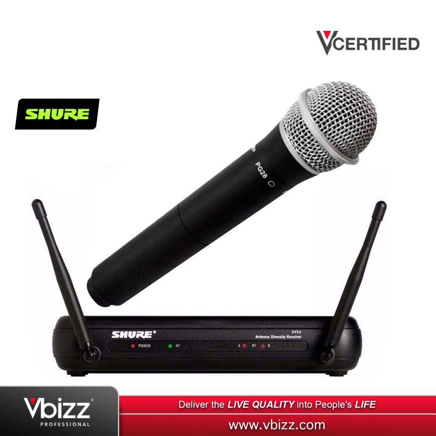 Shure SVX24 / PG28 Wireless Microphone System (SVX24 PG28) |