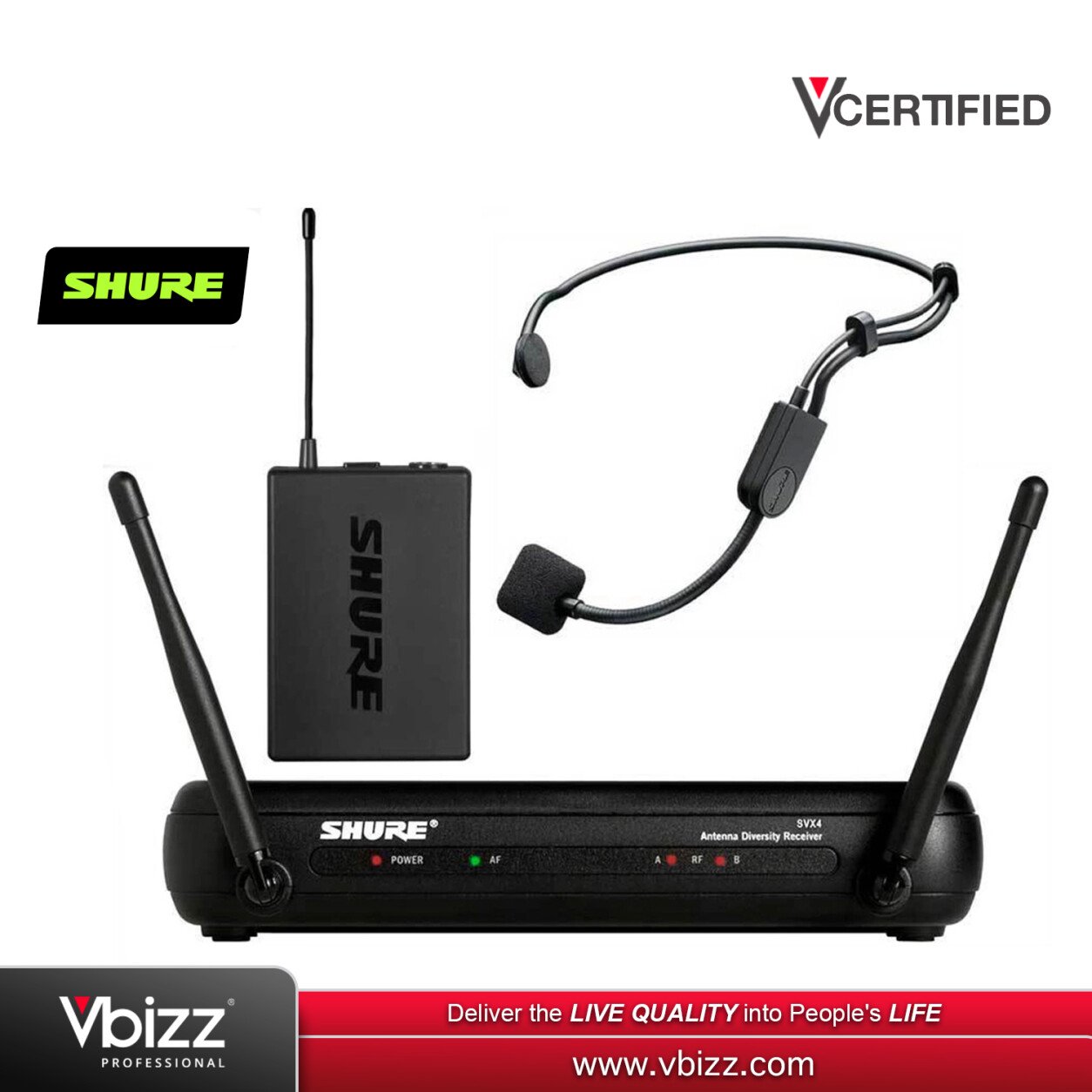 Shure SVX14 / PGA31 Wireless Headset System (SVX14 PGA31