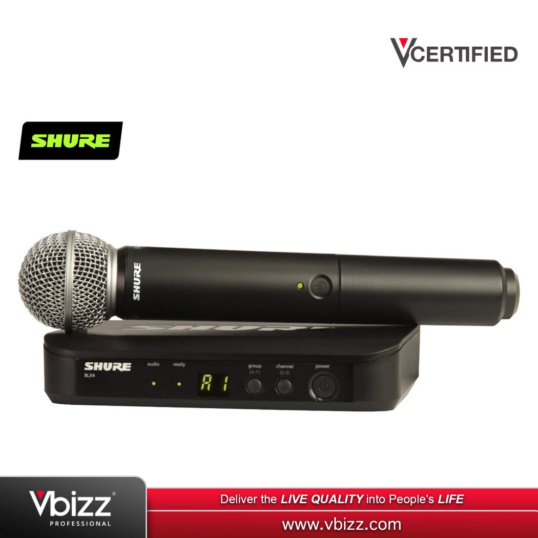 Shure BLX24 / SM58 Wireless Microphone System (BLX24 SM58) | Vbizz