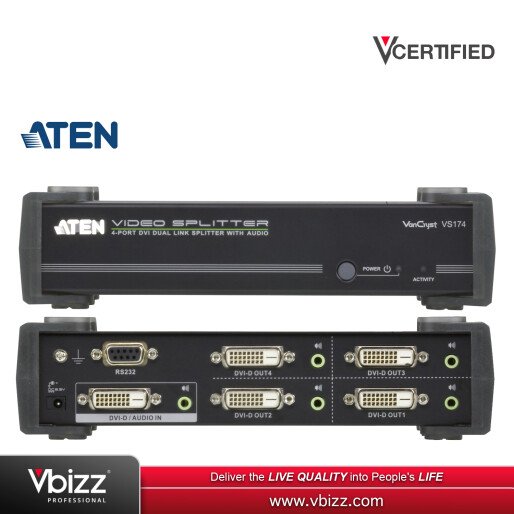 aten-vs174-4-port-dvi-dual-link-audio-splitter