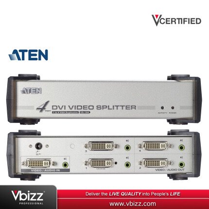 aten-vs164-4-port-dvi-audio-splitter