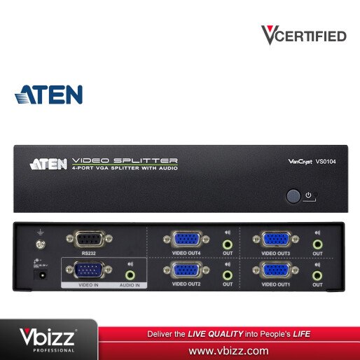 aten-vs0104-4-port-vga-audio-splitter
