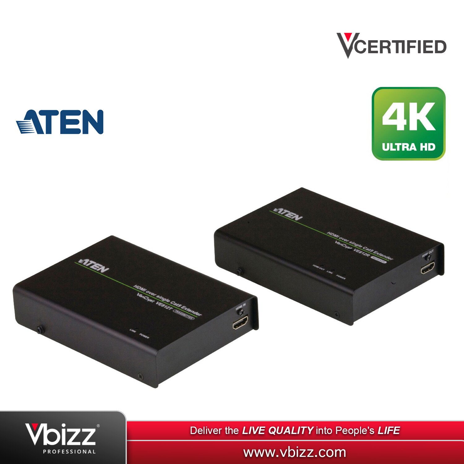 Amazon | ATEN VE810 HDMIエクステンダー IRコントロール対応