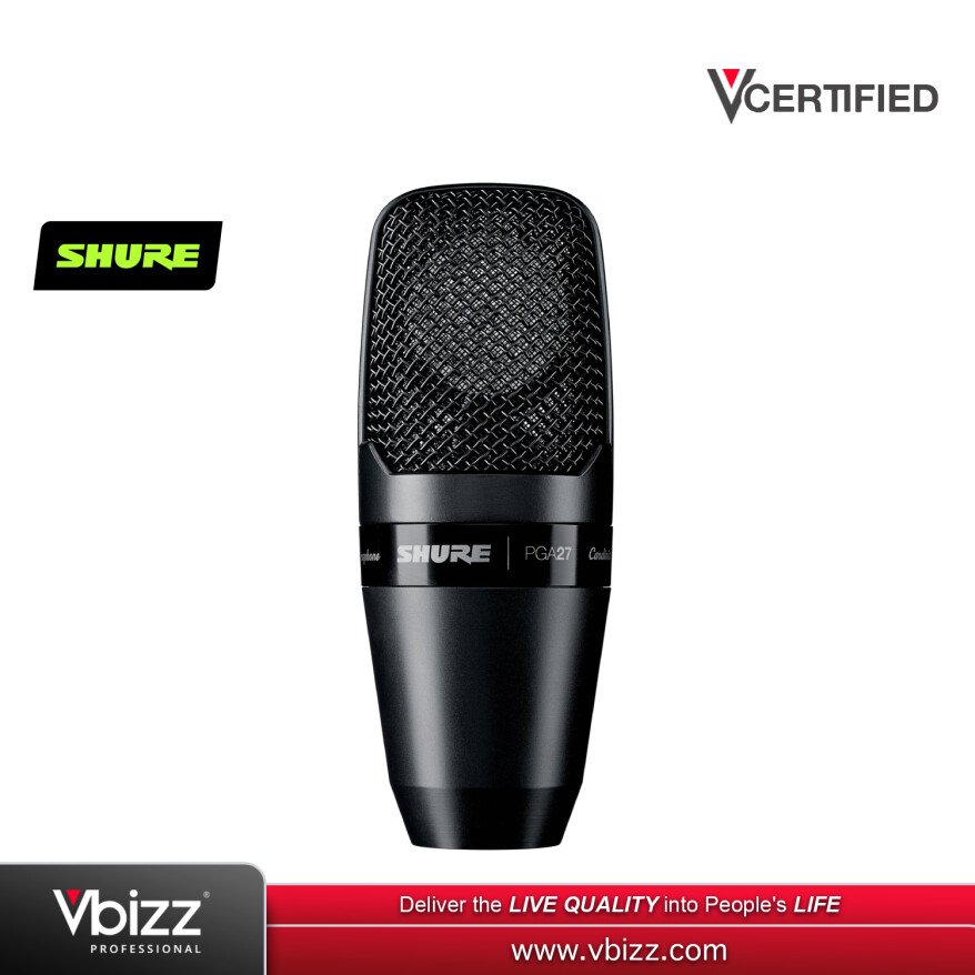 SHURE PGA27 ラージダイアフラムコンデンサーマイク【訳アリ