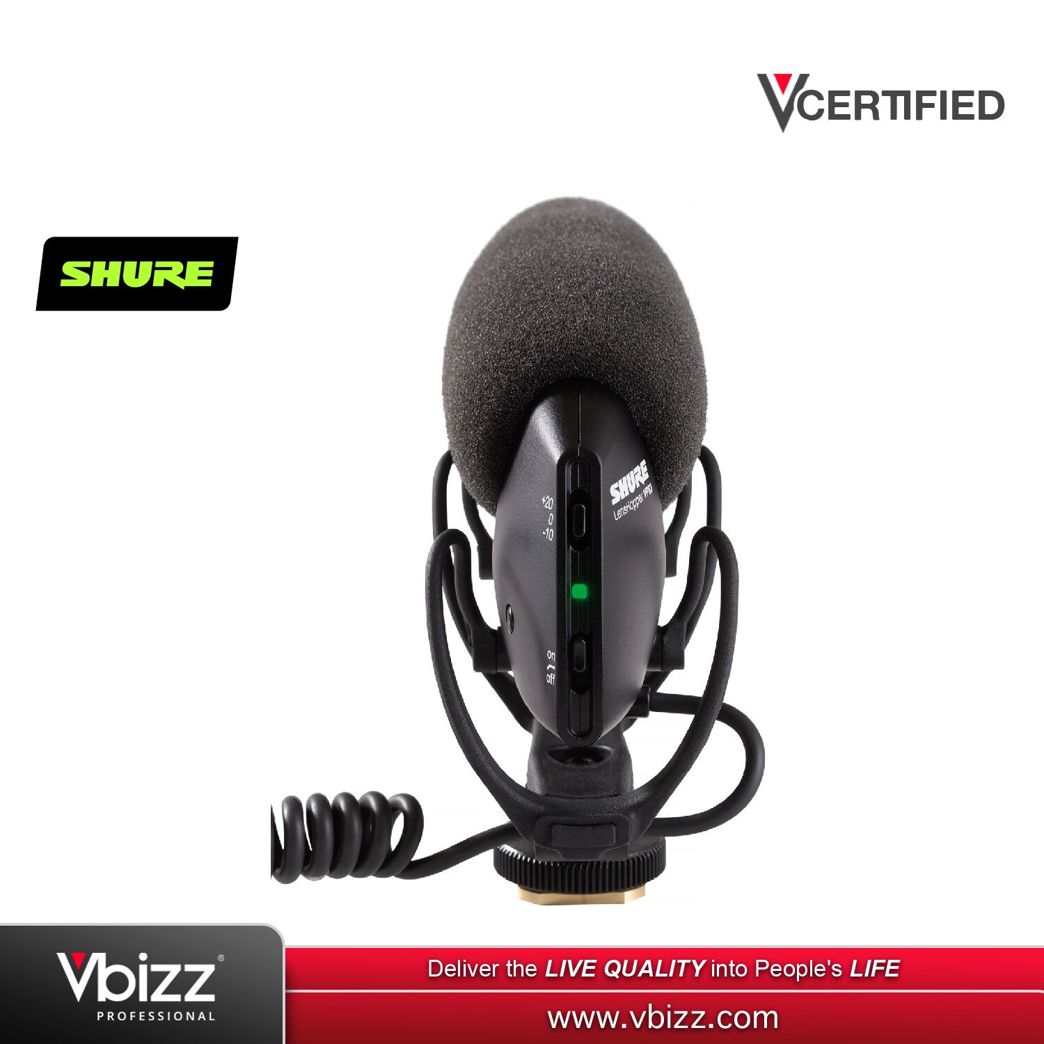 Shure VP83 DSLR Microphone (VP 83) | Vbizz