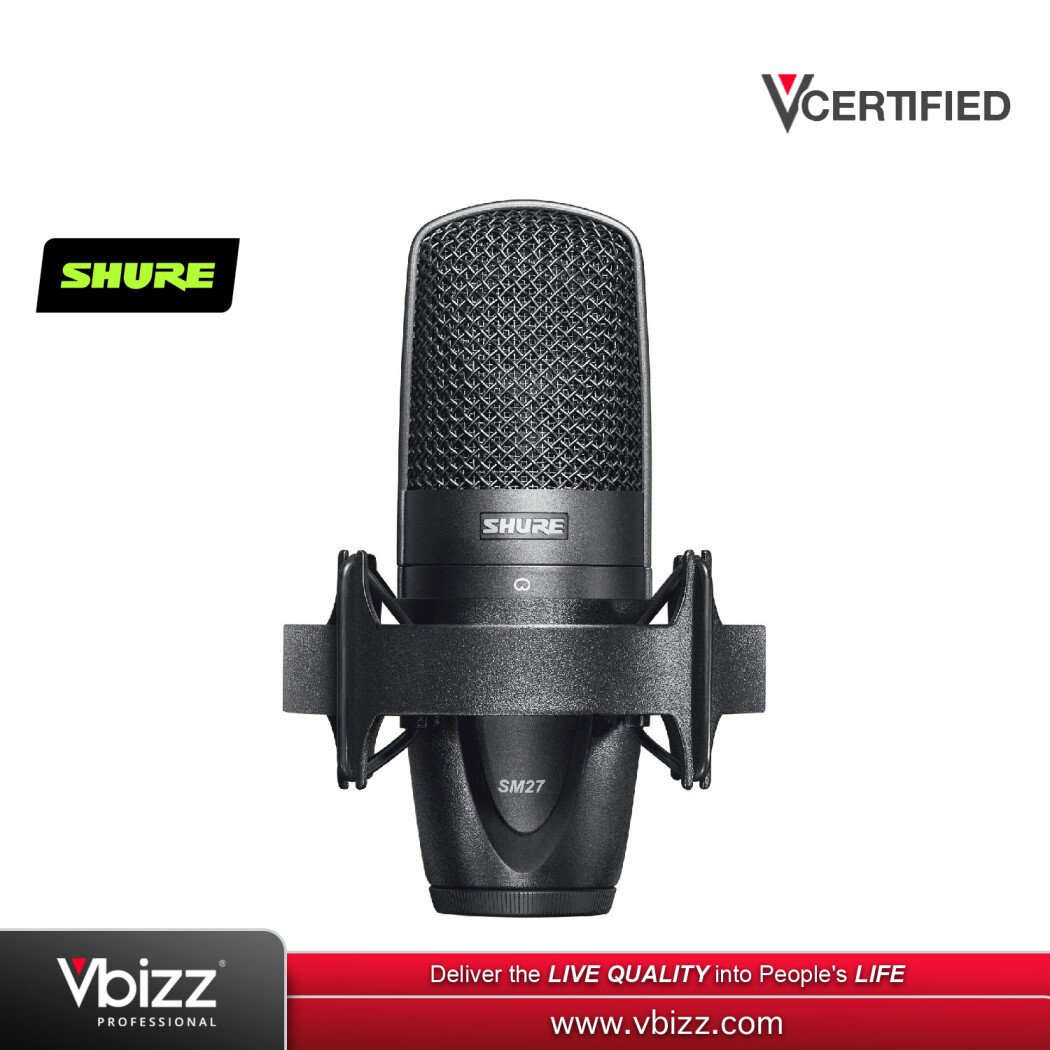 Discontinued] Shure SM27 SC Multi Purpose Microphone (SM 27