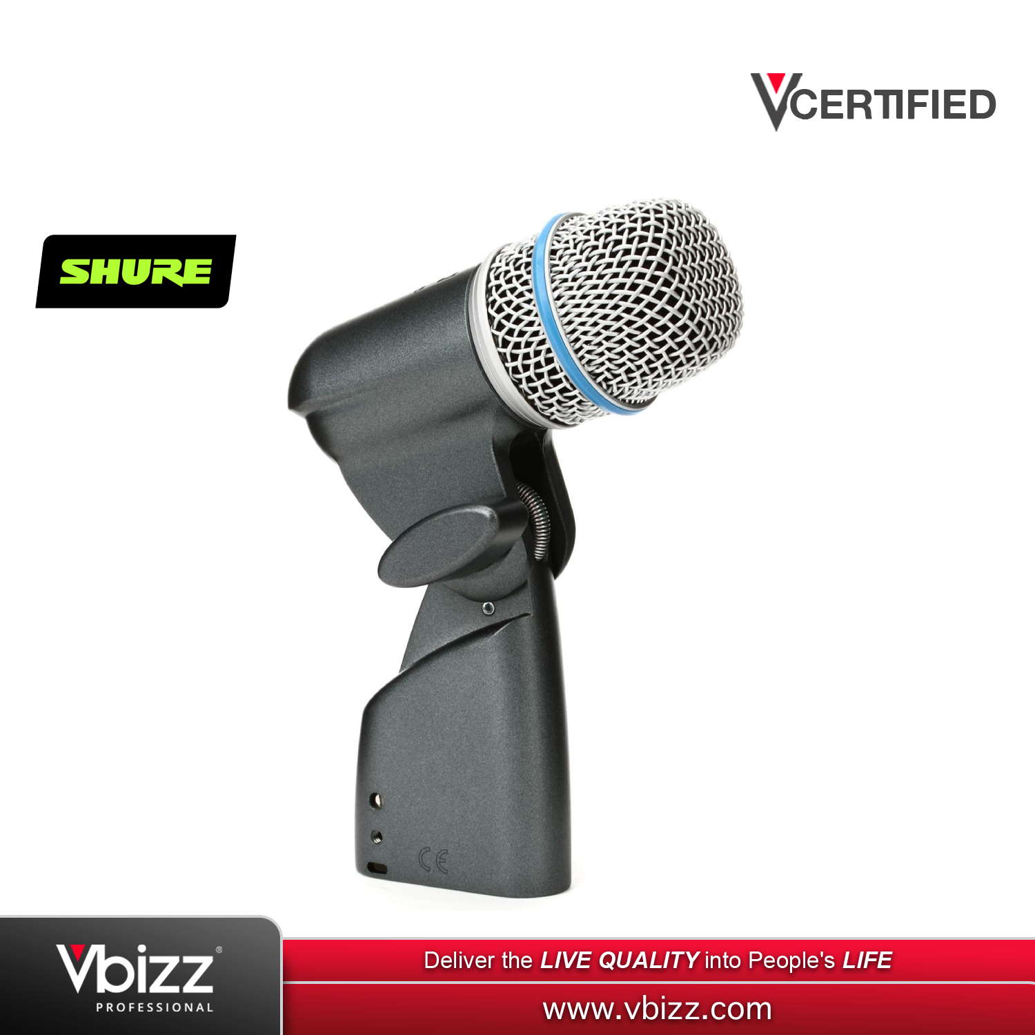 SHURE BETA 56A マイク BETA 56A - Snare/Tom Microphone - Shure USA