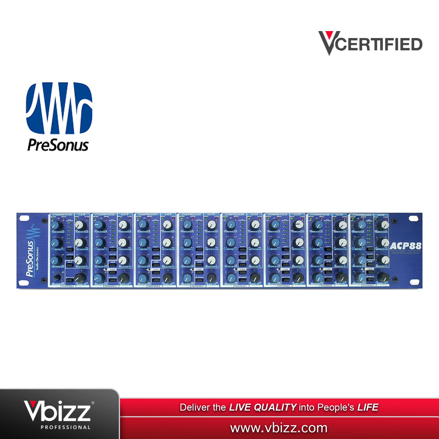 Presonus ACP88 Compressor | PA SYSTEM MALAYSIA