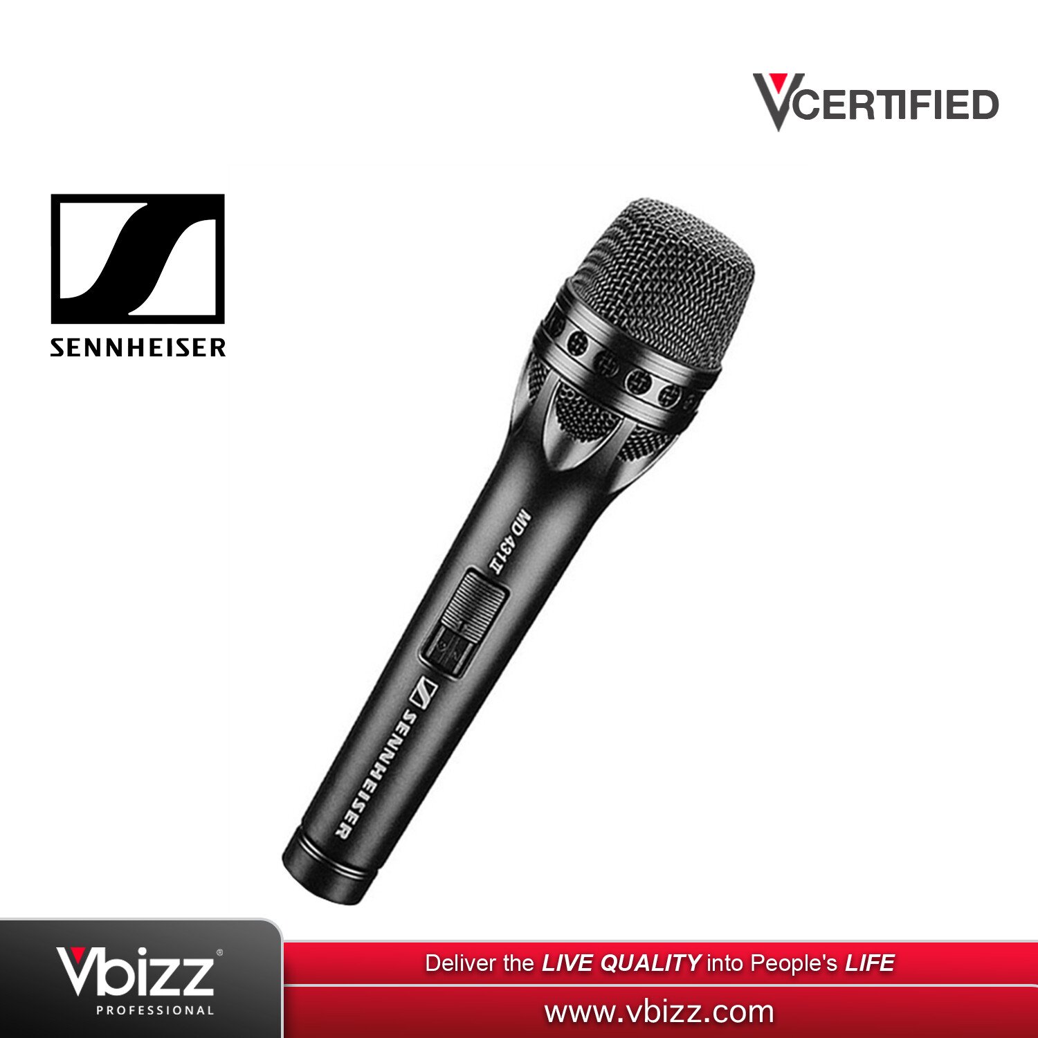 Sennheiser MD 431 Microphone | Vbizz