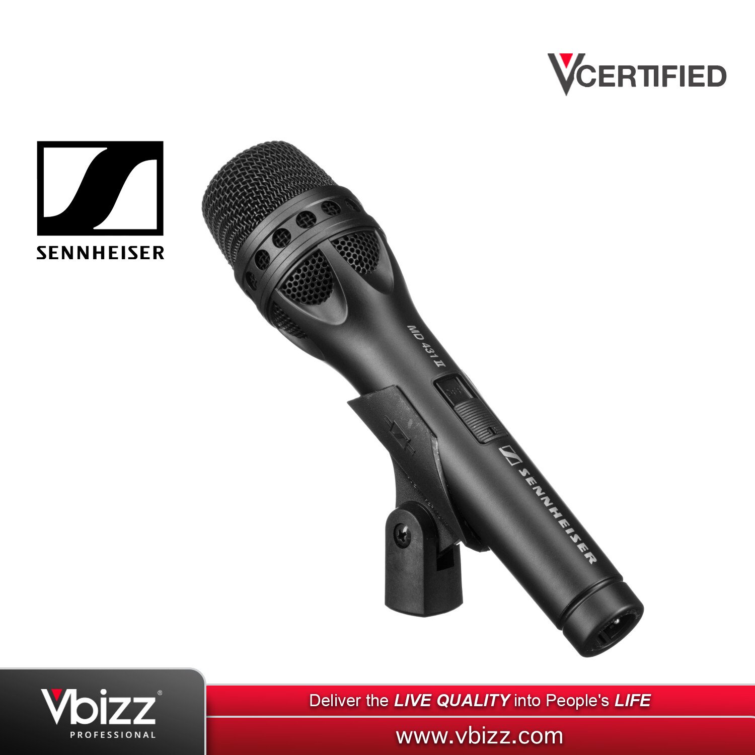 Sennheiser MD 431 Microphone | Vbizz