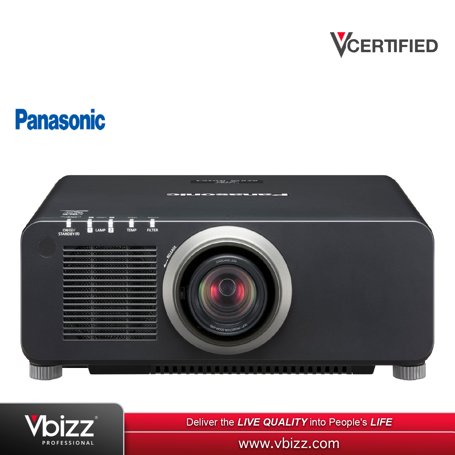 Panasonic Pt Dz870 Parts Panasonic PT-DZ8700U, WUXGA, 10,600