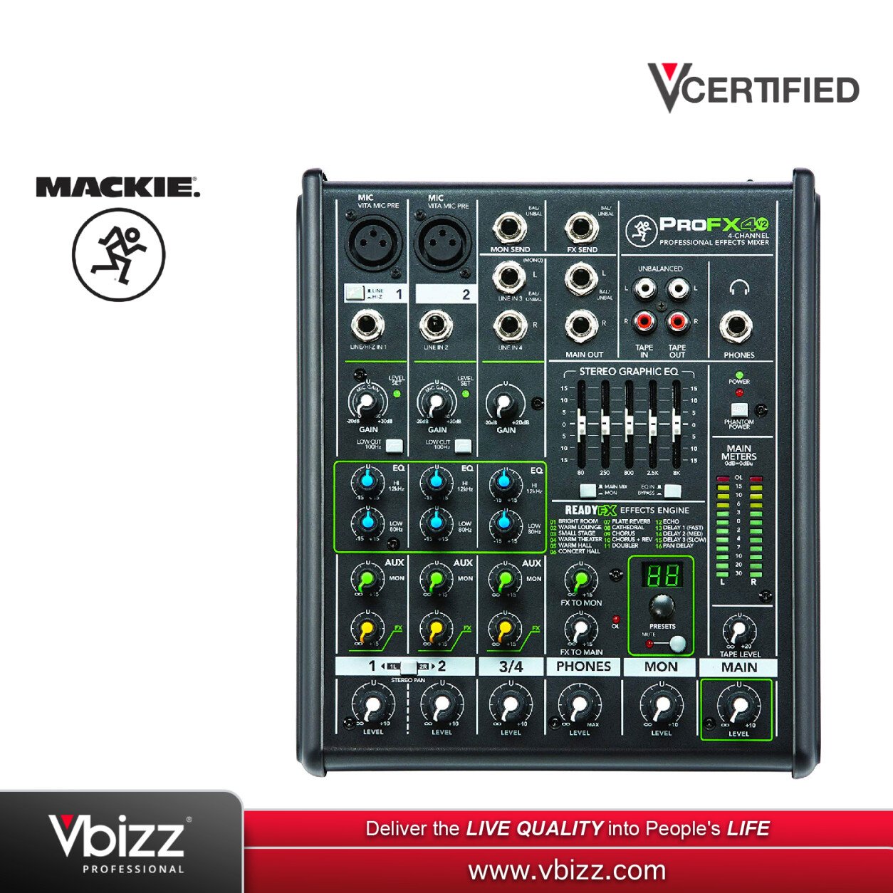 Mackie ProFX4v2 Mixer | Vbizz