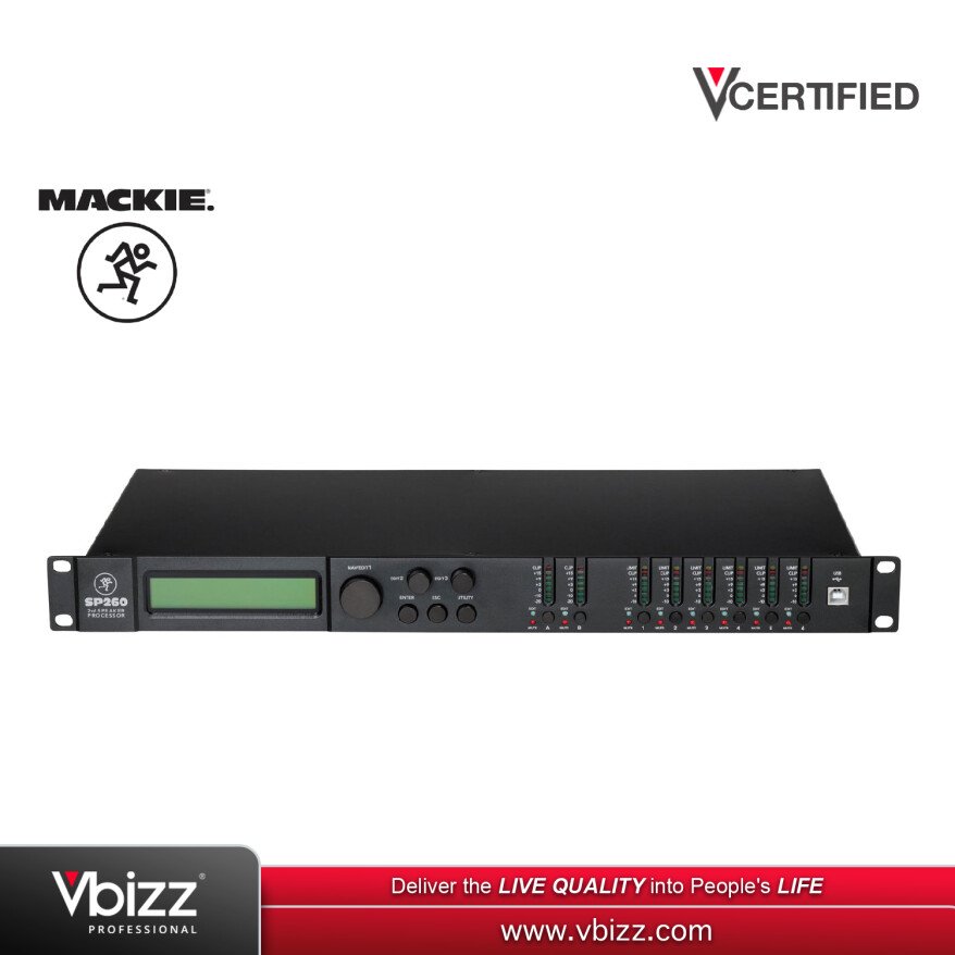 Mackie SP260 Speaker Management Processor | Vbizz
