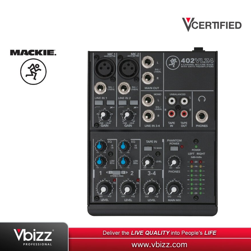 Mackie 402VLZ4 Mixer | Vbizz