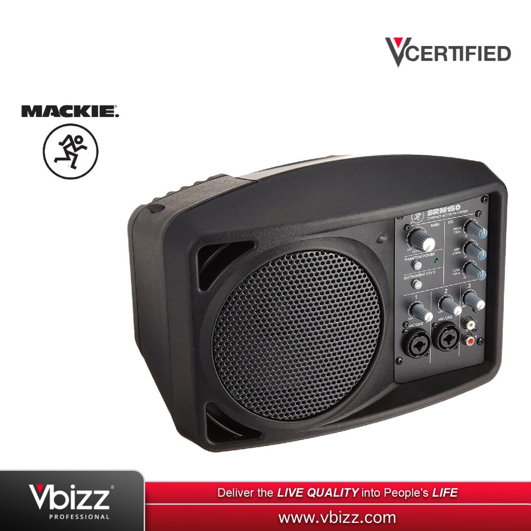 Mackie SRM150 150W Portable PA System | Vbizz