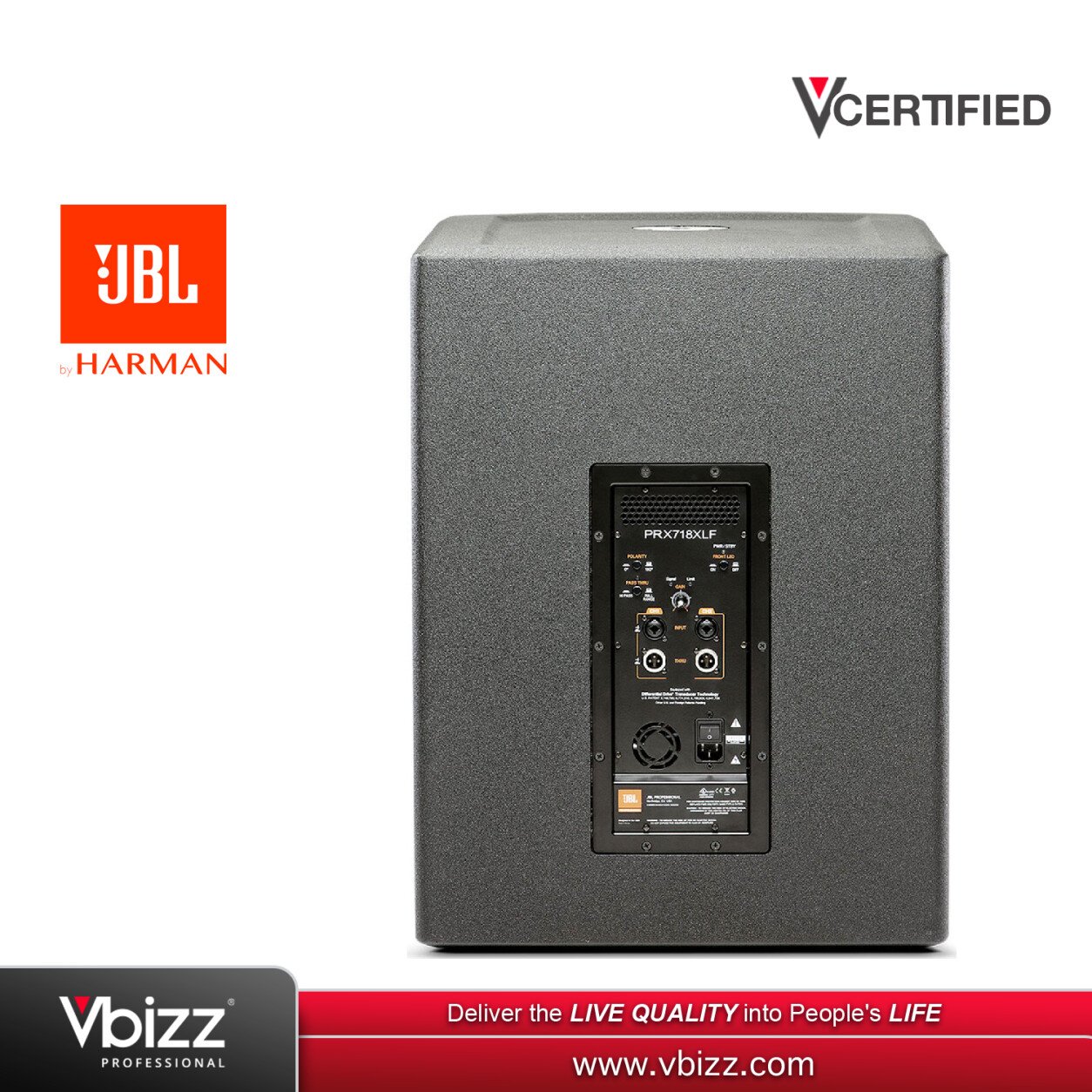 Speaker Prx718xlf Jbl JBL PRX718XLF 18