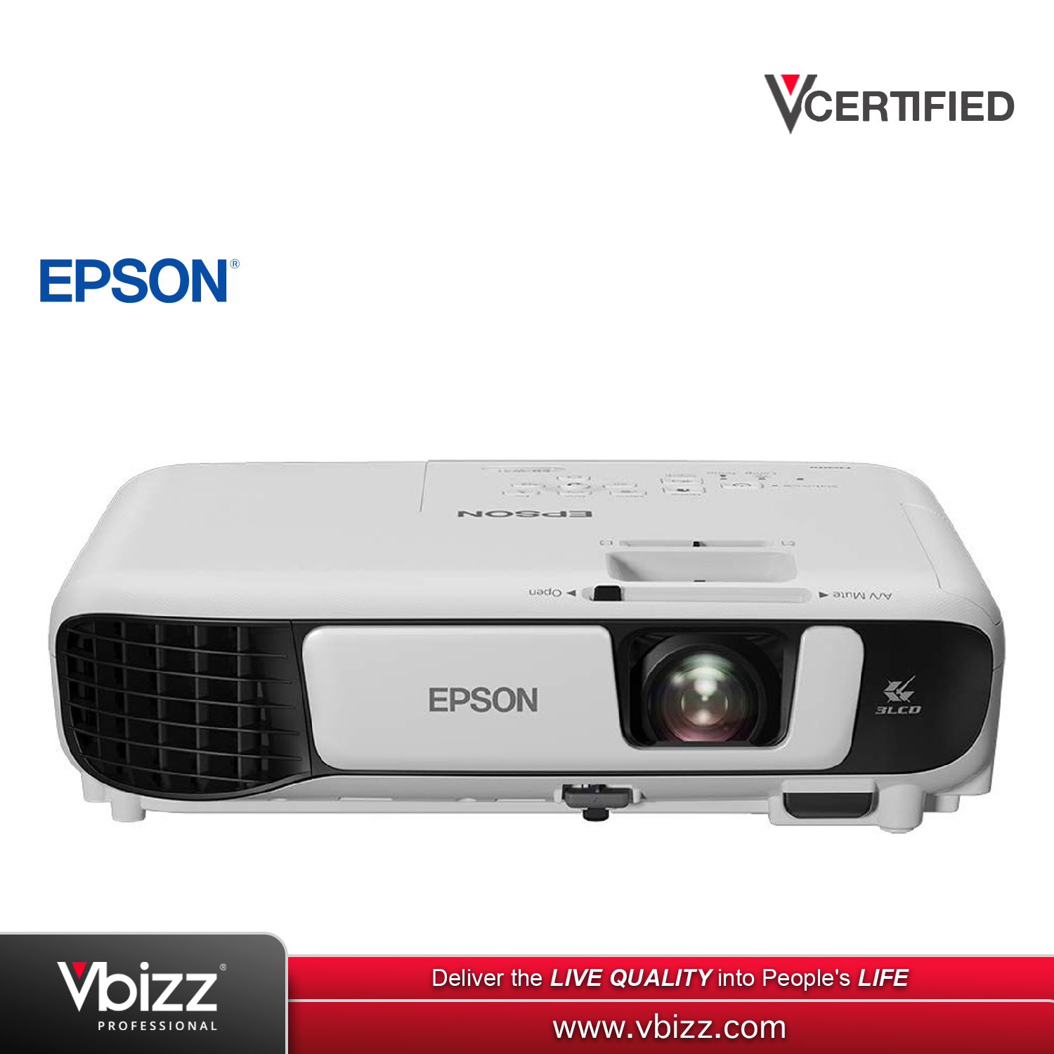 Epson EB W41 WXGA Projector for Business and Education Applications | Vbizz