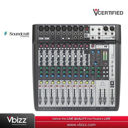 Soundcraft SIGNATURE 12 MTK Audio Analog Mixer | PA SYSTEM MALAYSIA