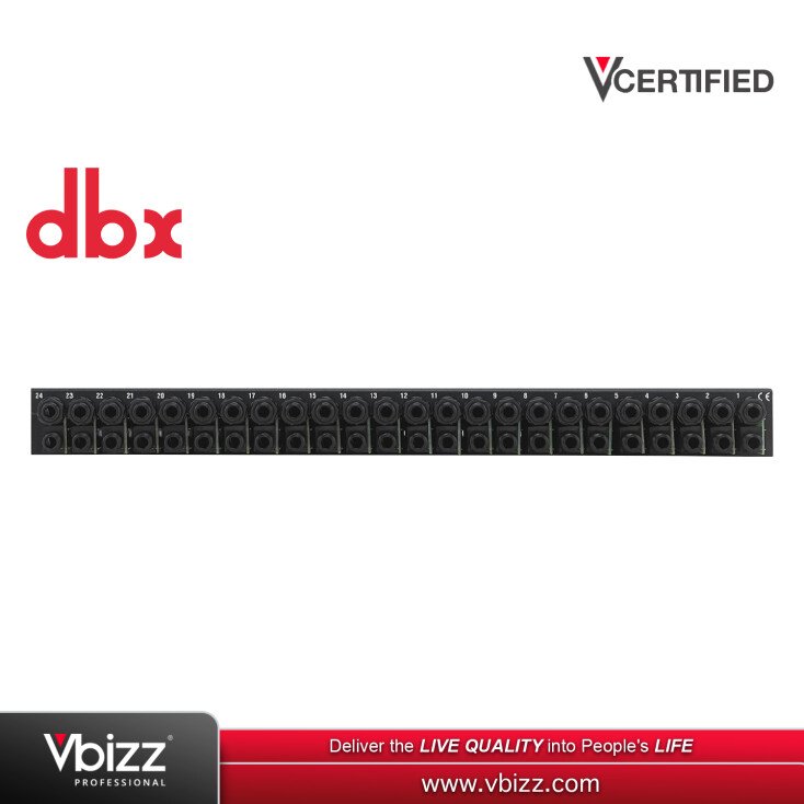dbx PB48 Patch Bay for Enhanced Audio Connectivity | PA SYSTEM