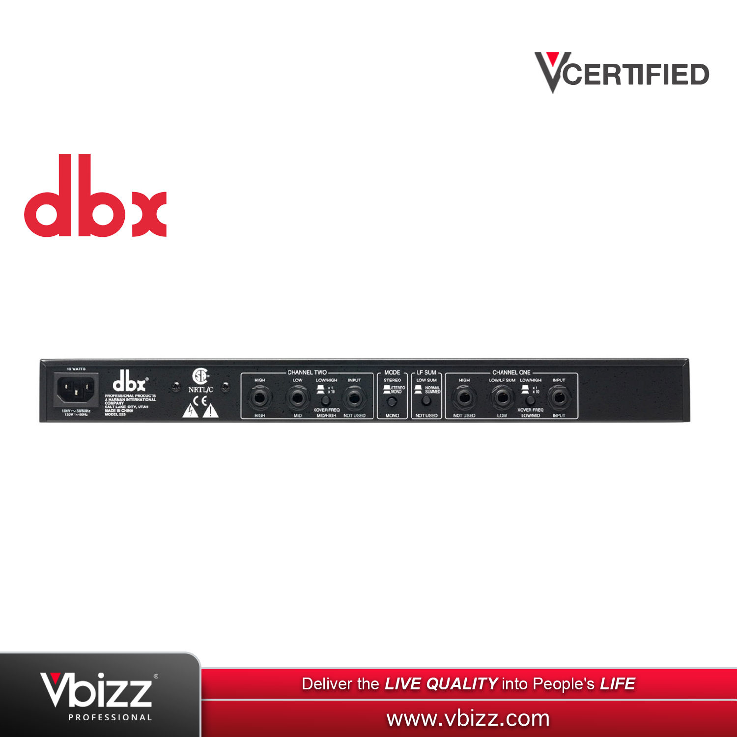 dbx 223xs crossover チャンネルデバイダー　チャンデバ Audio It's been a while since I last purchased a new channel