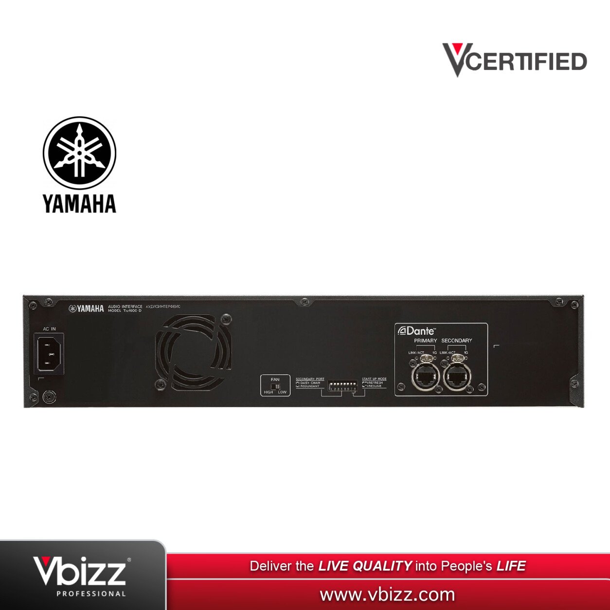 YAMAHA tio1608-d 動作品 Tio1608-D2 Dante Capable 16-in, 8-out I/O Rack - Yamaha USA