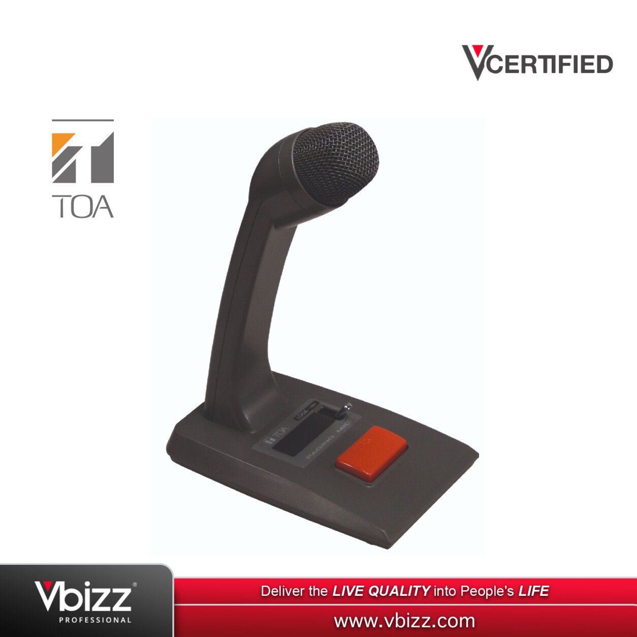 TOA PM-660U Desktop Paging Microphone by Toa 並行輸入品 Desk mount paging microphone PM-660-U - TOA Pages 1-2 - Flip PDF