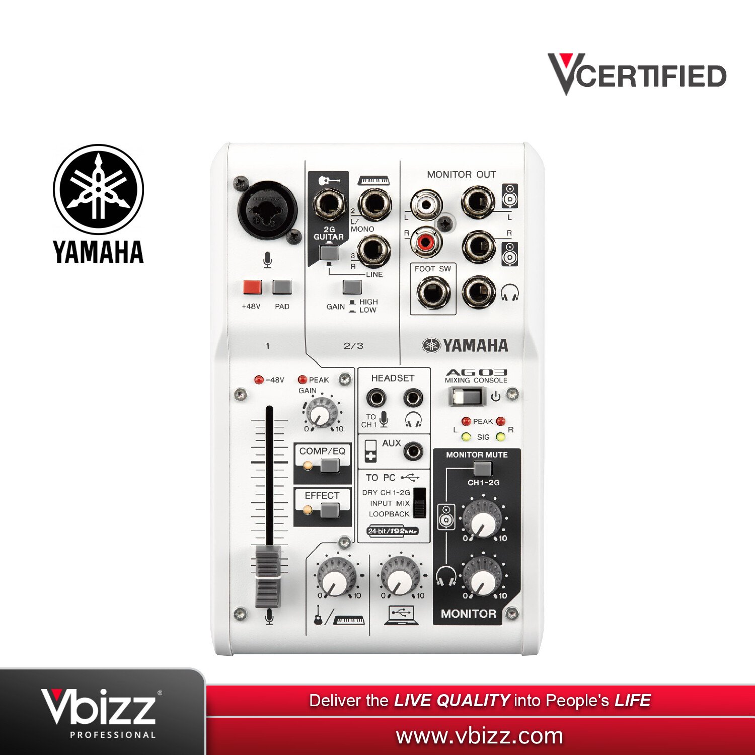 Yamaha AG03 Mixer | Vbizz