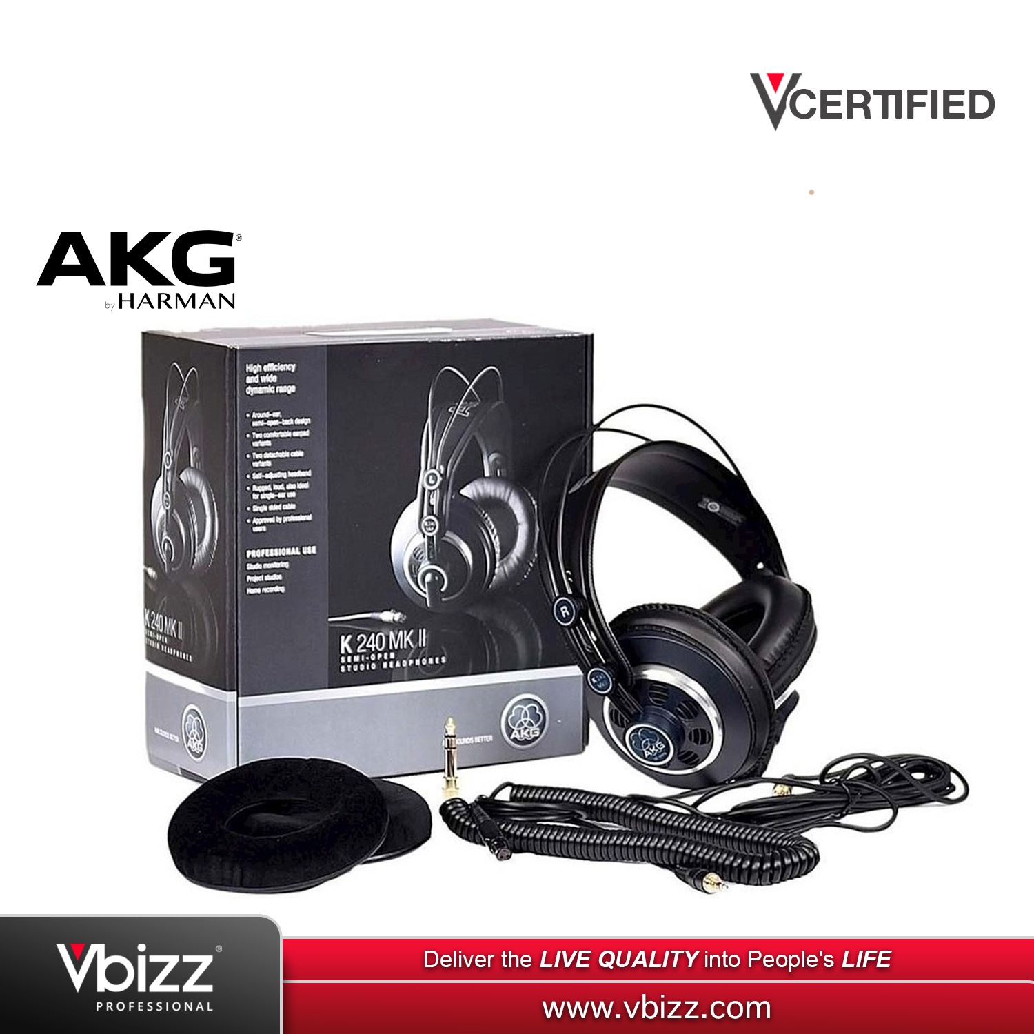 Mk Ii Akg K240 Headband AKG K240 MKII Professional Studio