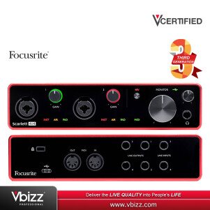 Focusrite Scarlett 4i4 (3rd Gen) USB Audio Interface | Ritz