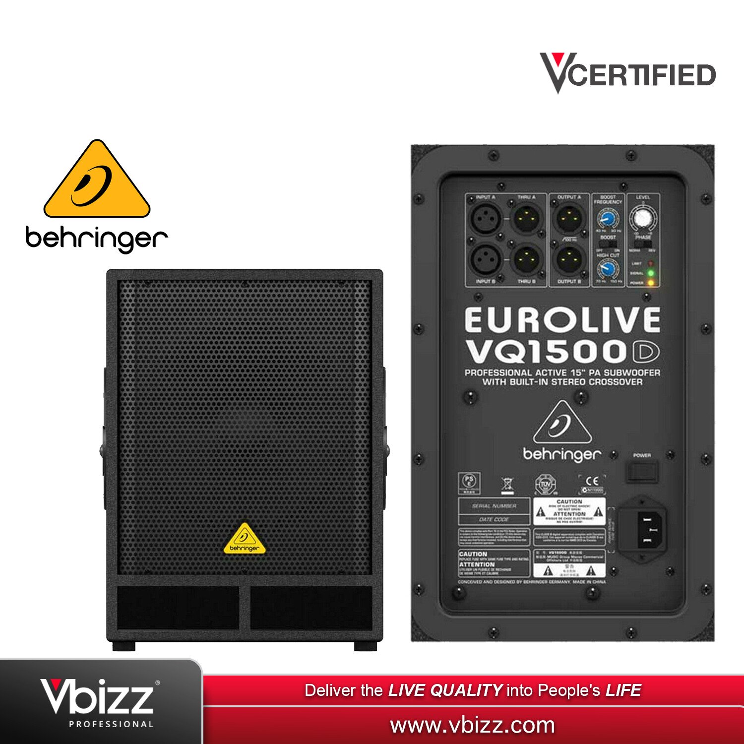 Behringer VQ1500D 15