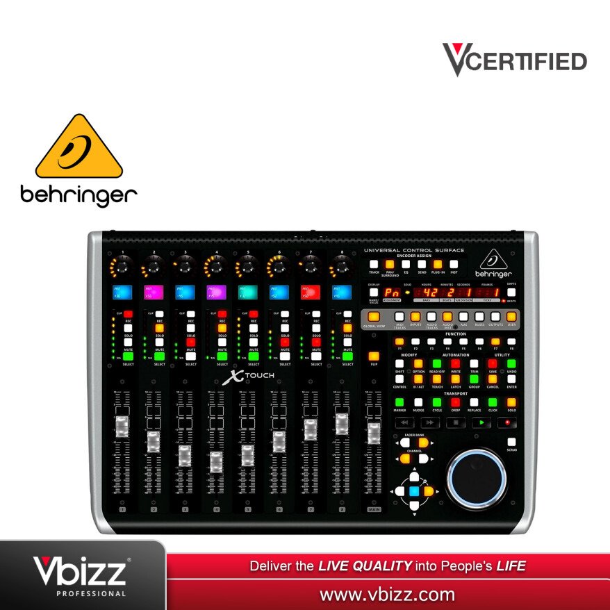 Behringer X TOUCH Control Surface with 9 Touch-Sensitive Motor