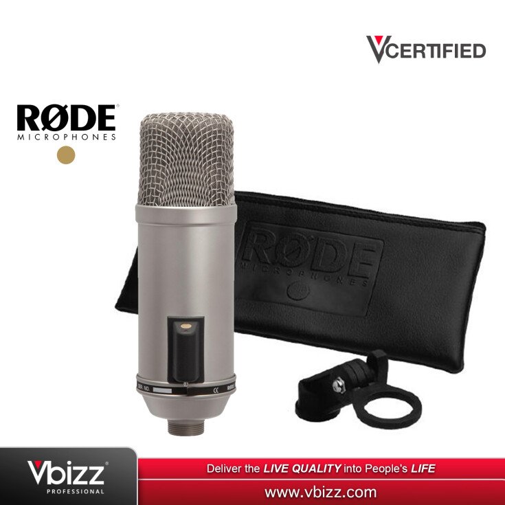 Rode Broadcaster | End-Address Broadcast Cardioid Condenser