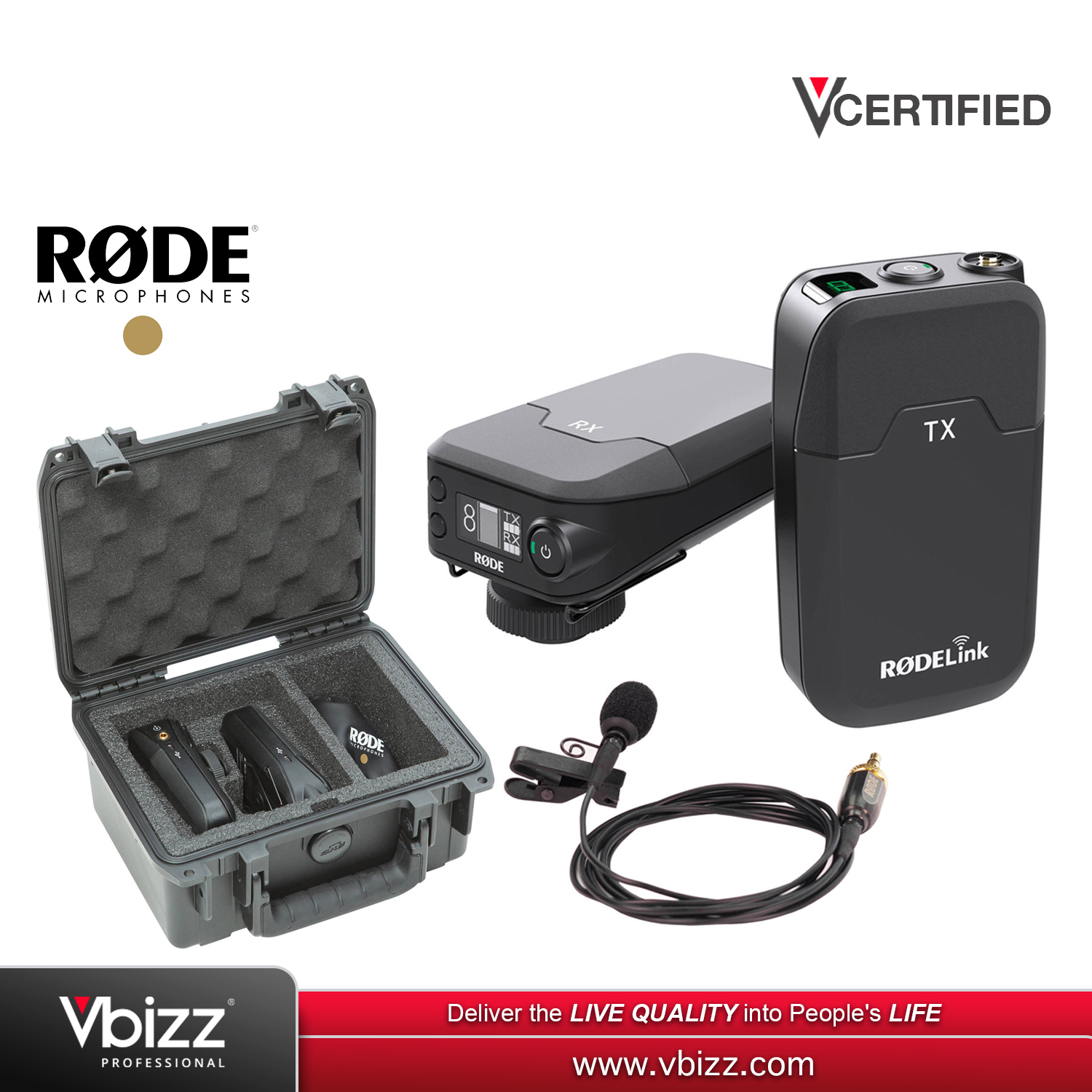 RODE RODELink Filmmaker Kit Digital Camera Mount Wireless Omni